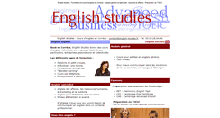 Desktop Screenshot of english-studies.fr