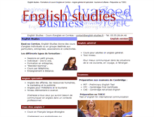 Tablet Screenshot of english-studies.fr